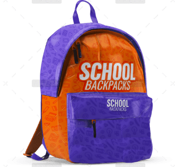 School Back Packs Sample